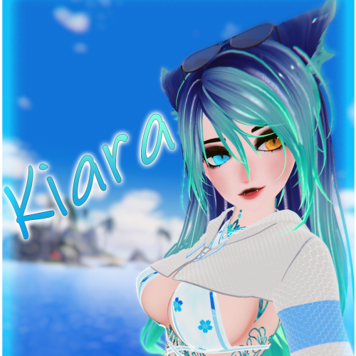 More information about "Kiara - VRChat Beach Avatar"